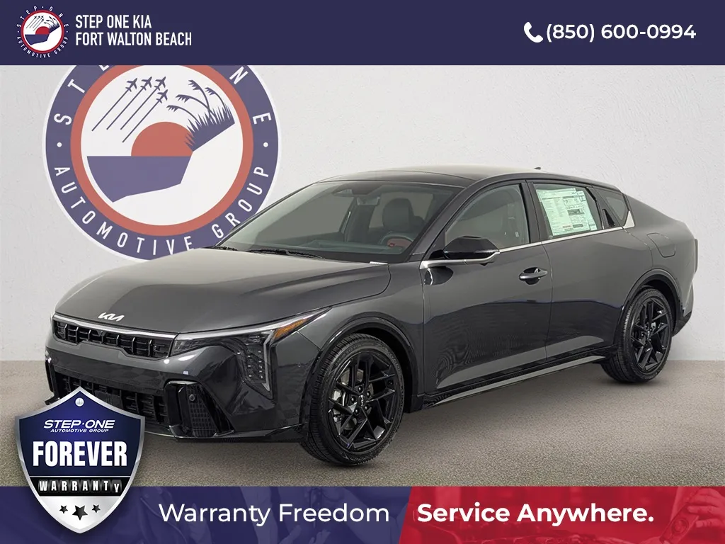 Gray 2025 Kia K4 GT-Line Turbo for sale in Fort Walton Beach, FL