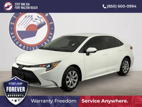 White 2022 Toyota Corolla LE for sale in Fort Walton Beach, FL