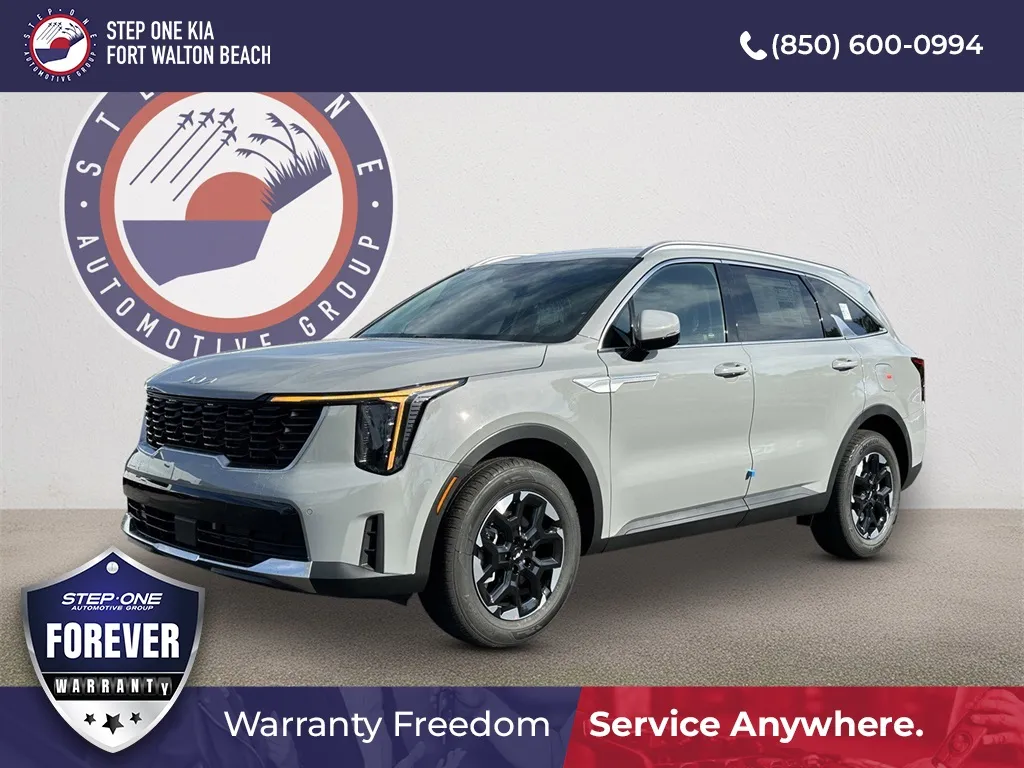 Gray 2026 Kia Sorento S for sale in Fort Walton Beach, FL