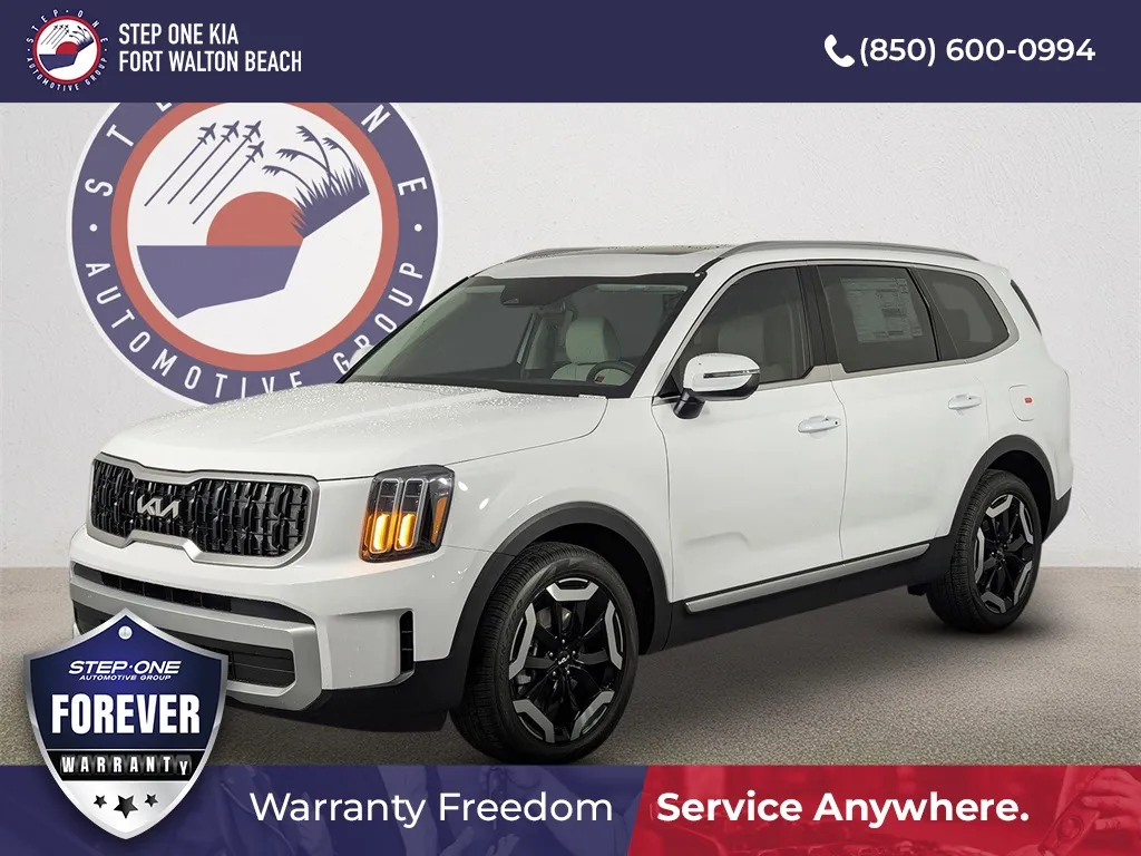White 2025 Kia Telluride EX for sale in Fort Walton Beach, FL