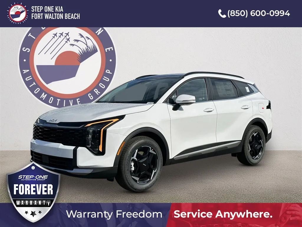 White 2026 Kia Sportage EX for sale in Fort Walton Beach, FL
