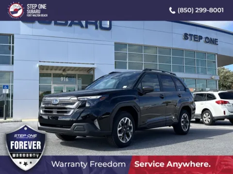 Black 2026 Subaru Forester Premium for sale in Fort Walton Beach, FL