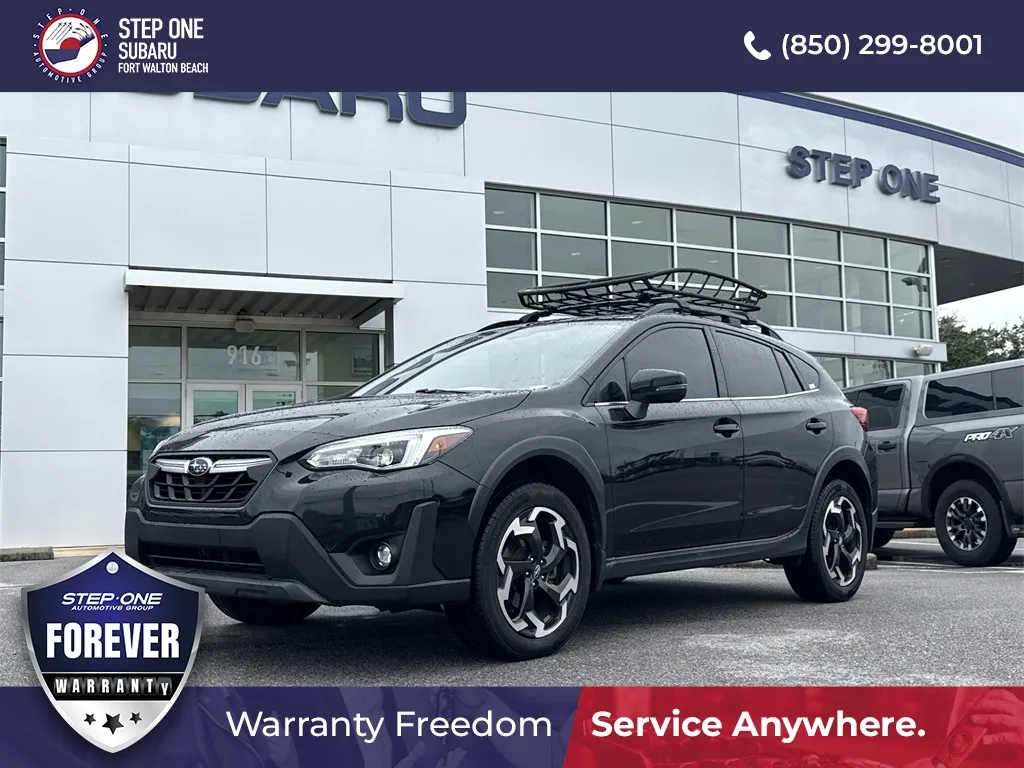 Black 2021 Subaru Crosstrek Limited for sale in Fort Walton Beach, FL