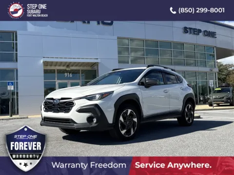 White 2024 Subaru Crosstrek Limited for sale in Fort Walton Beach, FL