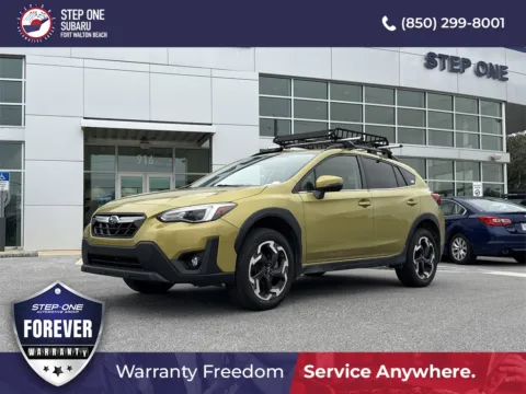 Yellow 2021 Subaru Crosstrek Limited for sale in Fort Walton Beach, FL