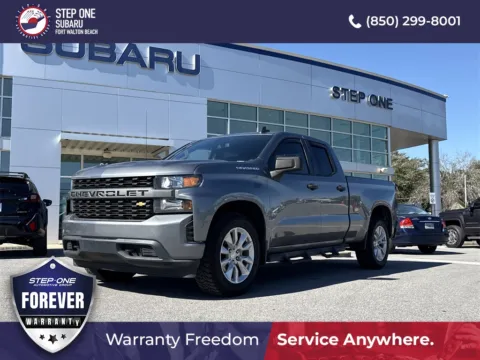Gray 2019 Chevrolet Silverado 1500 Custom for sale in Fort Walton Beach, FL