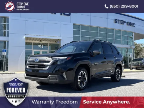 Black 2025 Subaru Forester Premium for sale in Fort Walton Beach, FL