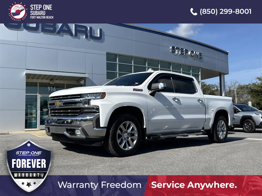 White 2021 Chevrolet Silverado 1500 LTZ for sale in Fort Walton Beach, FL