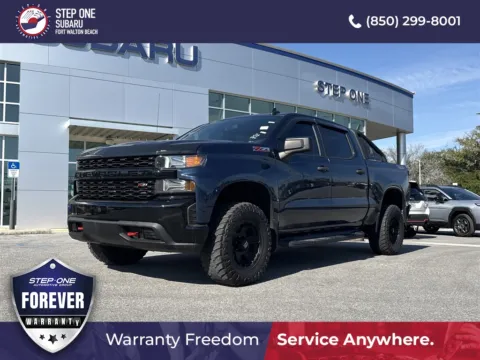 Blue 2019 Chevrolet Silverado 1500 Custom Trail Boss for sale in Fort Walton Beach, FL