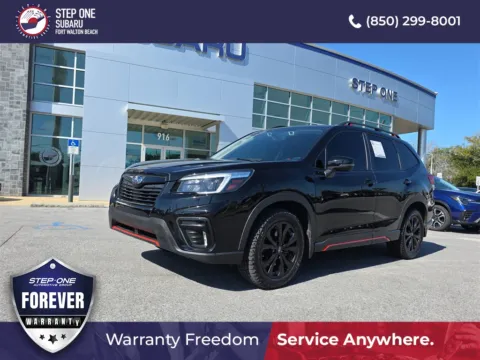 Black 2021 Subaru Forester Sport for sale in Fort Walton Beach, FL
