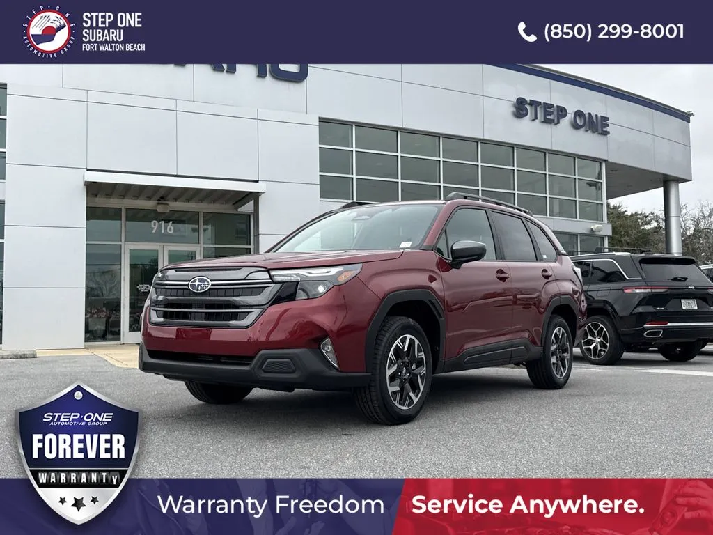Red 2026 Subaru Forester Premium for sale in Fort Walton Beach, FL