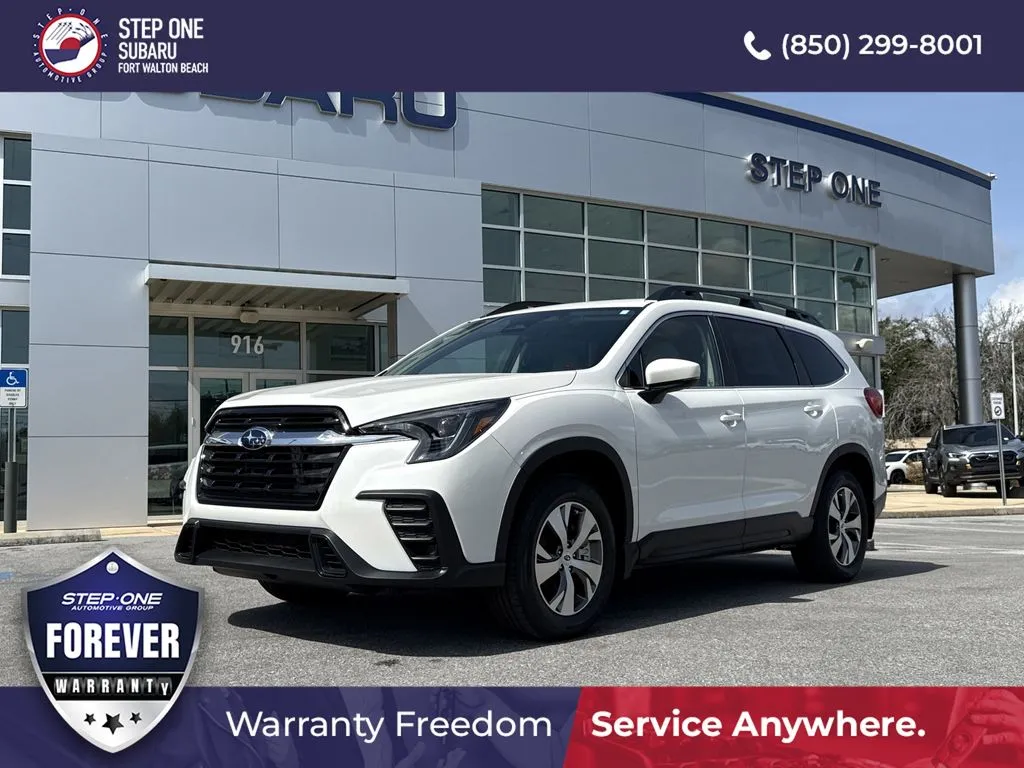 White 2025 Subaru Ascent Premium for sale in Fort Walton Beach, FL