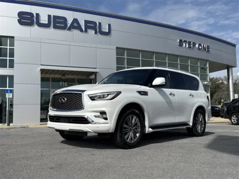 Photos of 2021 INFINITI QX80 LUXE for sale in Fort Walton Beach, FL at Step One Subaru Fort Walton Beach