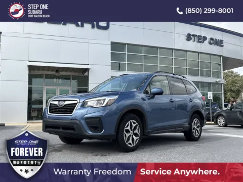 Blue 2020 Subaru Forester Premium for sale in Fort Walton Beach, FL