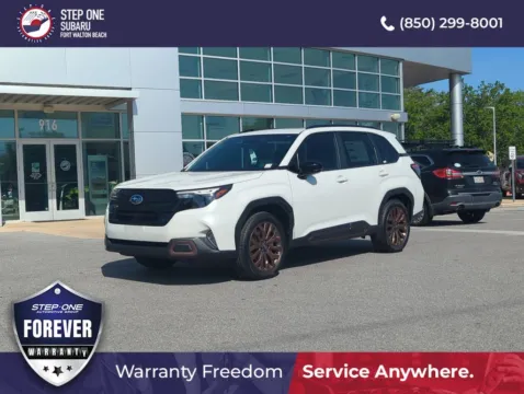 Photos of 2026 Subaru Forester Sport for sale in Fort Walton Beach, FL at Step One Subaru Fort Walton Beach
