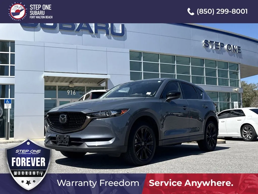 Gray 2021 Mazda CX-5 Carbon Edition Turbo for sale in Fort Walton Beach, FL