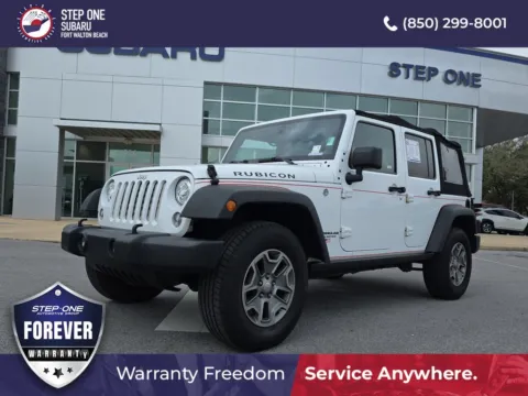 White 2017 Jeep Wrangler Unlimited Rubicon for sale in Fort Walton Beach, FL