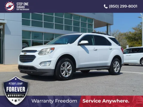 White 2017 Chevrolet Equinox LT for sale in Fort Walton Beach, FL