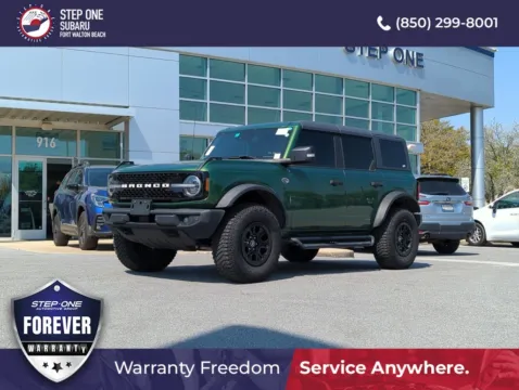 Green 2022 Ford Bronco Wildtrak for sale in Fort Walton Beach, FL