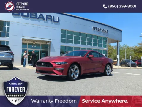 Red 2019 Ford Mustang EcoBoost for sale in Fort Walton Beach, FL