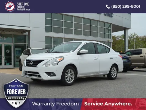 White 2018 Nissan Versa 1.6 SV for sale in Fort Walton Beach, FL