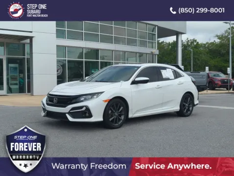 White 2021 Honda Civic EX for sale in Fort Walton Beach, FL