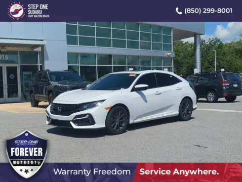 White 2021 Honda Civic EX for sale in Fort Walton Beach, FL