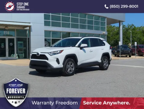 White 2024 Toyota RAV4 XLE for sale in Fort Walton Beach, FL