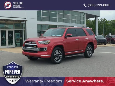 Red 2022 Toyota 4Runner Limited for sale in Fort Walton Beach, FL