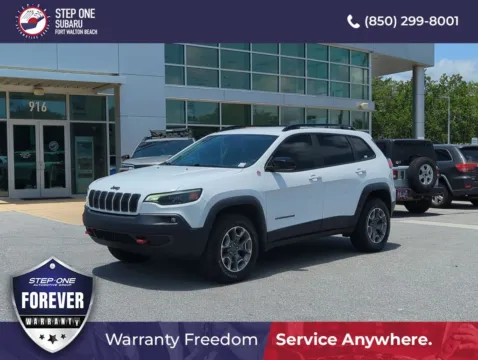 White 2022 Jeep Cherokee Trailhawk for sale in Fort Walton Beach, FL