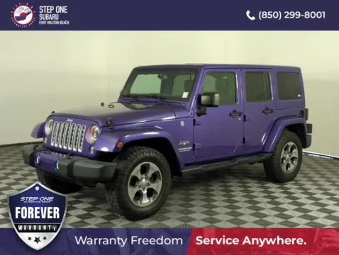 Photos of 2017 Jeep Wrangler Unlimited Sahara for sale in Fort Walton Beach, FL at Step One Subaru Fort Walton Beach