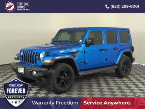 Photos of 2021 Jeep Wrangler Unlimited Sahara Altitude for sale in Fort Walton Beach, FL at Step One Subaru Fort Walton Beach