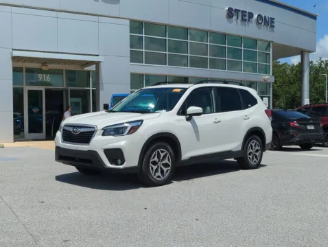 White 2021 Subaru Forester Premium for sale in Fort Walton Beach, FL