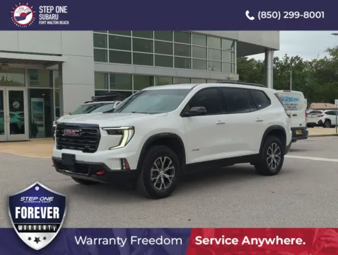 White 2024 GMC Acadia AT4 for sale in Fort Walton Beach, FL