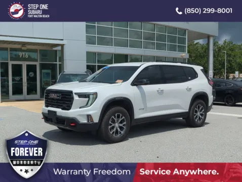 Photos of 2024 GMC Acadia AT4 for sale in Fort Walton Beach, FL at Step One Subaru Fort Walton Beach