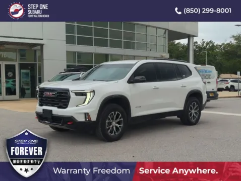 Photos of 2024 GMC Acadia AT4 for sale in Fort Walton Beach, FL at Step One Subaru Fort Walton Beach