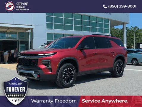 Red 2024 Chevrolet Traverse Z71 for sale in Fort Walton Beach, FL
