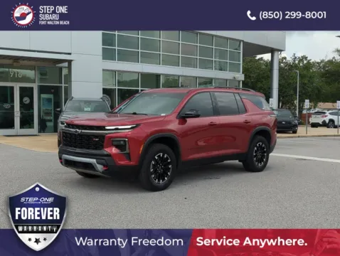 Red 2024 Chevrolet Traverse Z71 for sale in Fort Walton Beach, FL