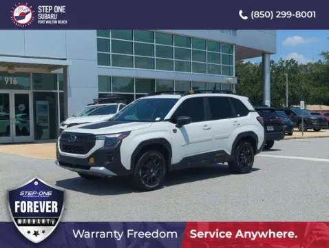 Photos of 2026 Subaru Forester Wilderness for sale in Fort Walton Beach, FL at Step One Subaru Fort Walton Beach