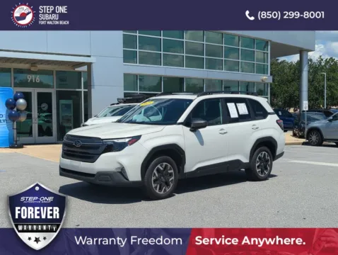 White 2025 Subaru Forester Premium for sale in Fort Walton Beach, FL