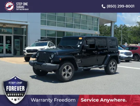 Photos of 2017 Jeep Wrangler Unlimited Sahara for sale in Fort Walton Beach, FL at Step One Subaru Fort Walton Beach