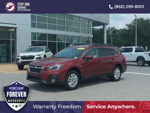 Red 2019 Subaru Outback 2.5i Premium for sale in Fort Walton Beach, FL