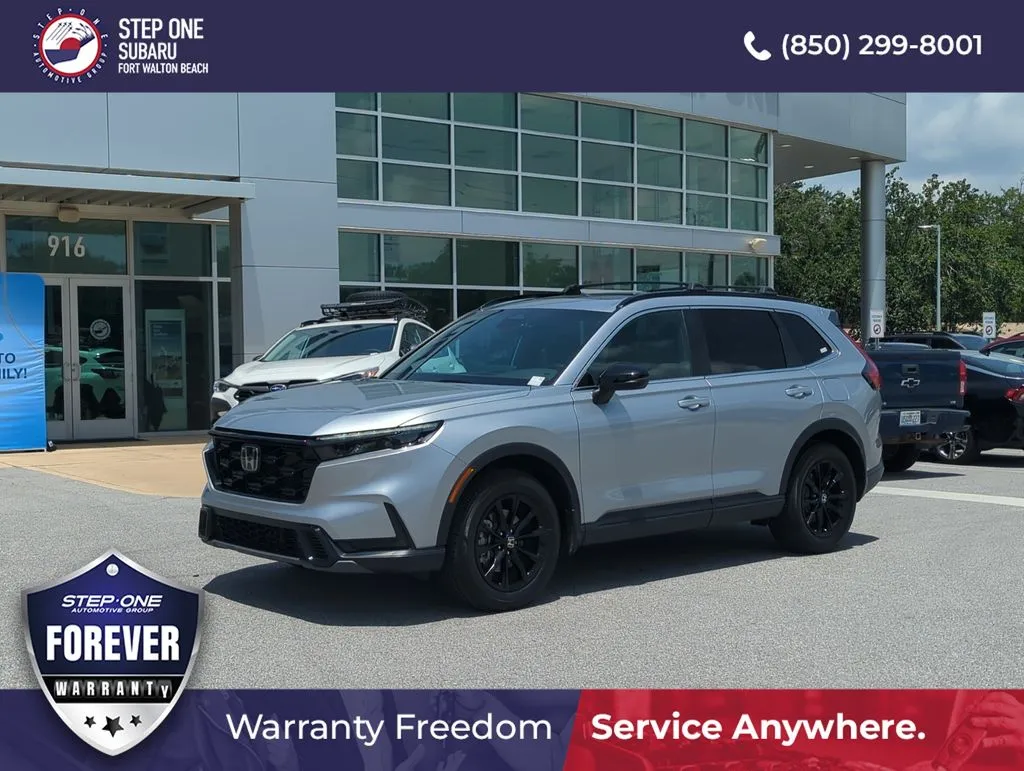 Silver 2025 Honda CR-V Hybrid Sport-L for sale in Fort Walton Beach, FL