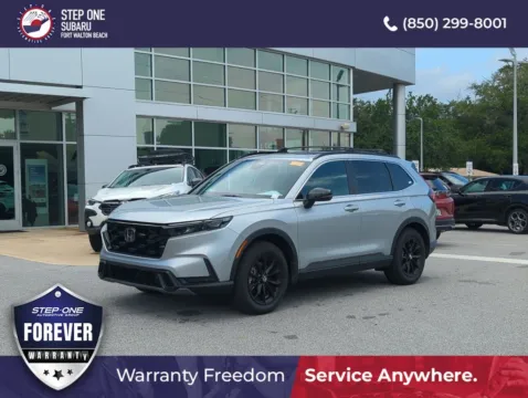 Silver 2025 Honda CR-V Hybrid Sport-L for sale in Fort Walton Beach, FL