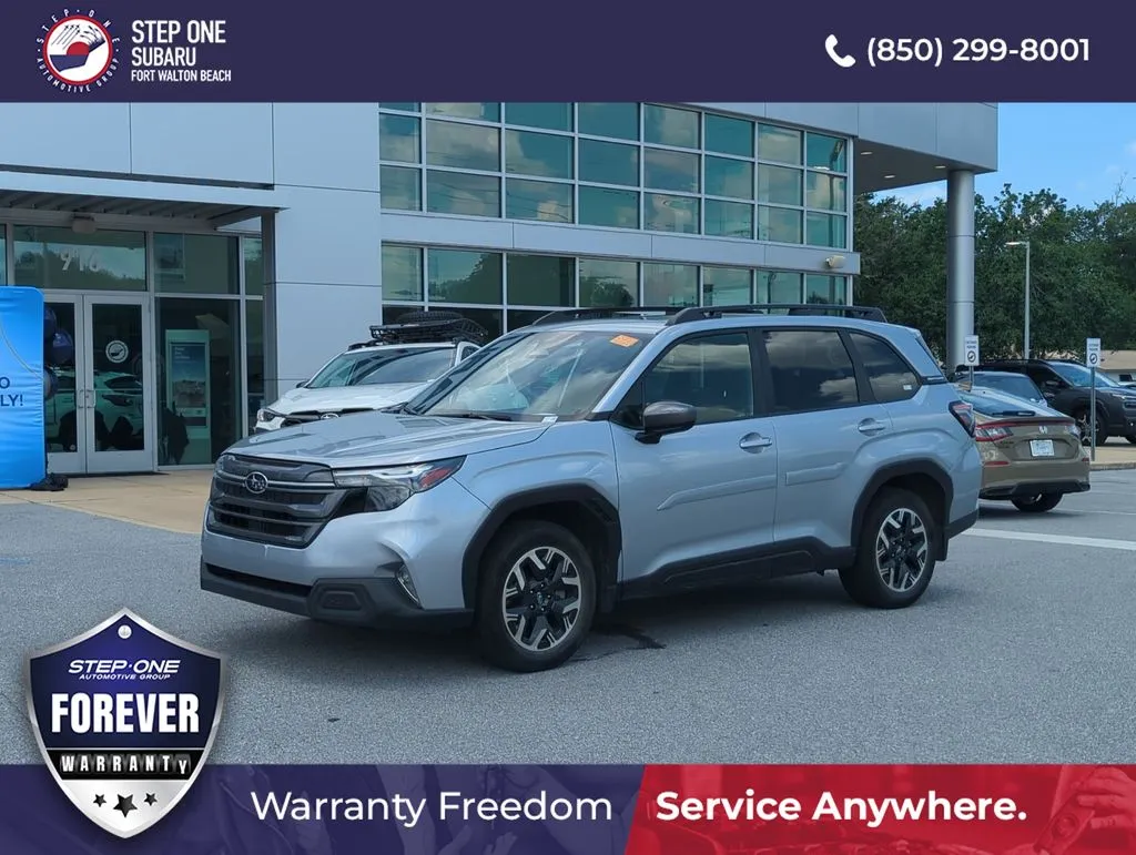 Silver 2025 Subaru Forester Premium for sale in Fort Walton Beach, FL