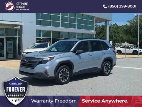 Silver 2025 Subaru Forester Premium for sale in Fort Walton Beach, FL