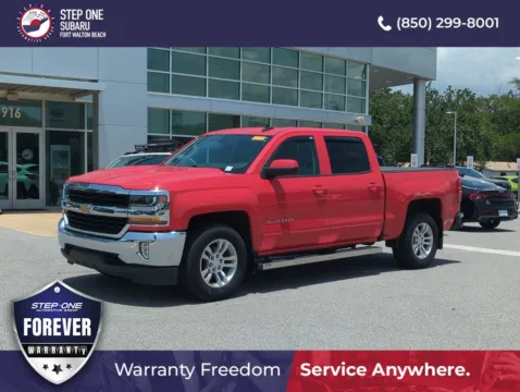 Red 2018 Chevrolet Silverado 1500 LT for sale in Fort Walton Beach, FL