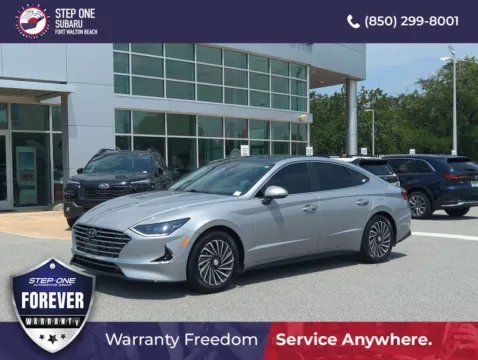 Silver 2023 Hyundai Sonata Hybrid Limited for sale in Fort Walton Beach, FL