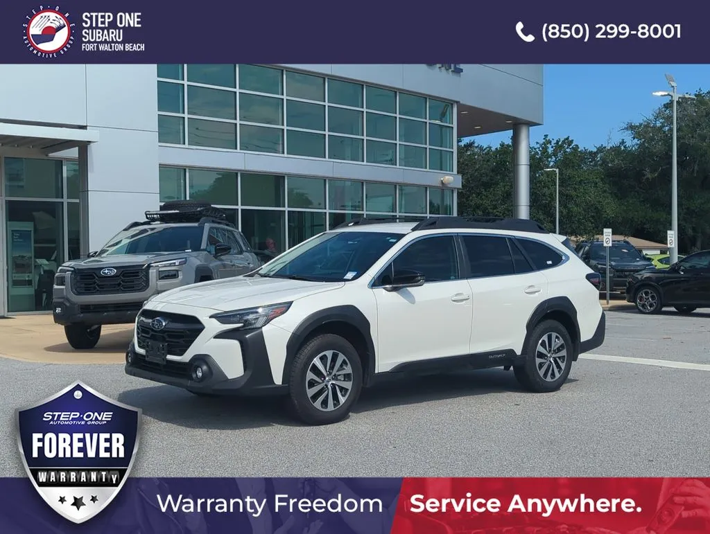 White 2025 Subaru Outback Premium for sale in Fort Walton Beach, FL