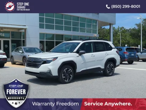 White 2026 Subaru Forester Premium Hybrid for sale in Fort Walton Beach, FL